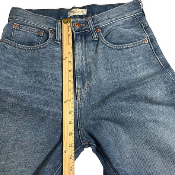Madewell The Mom Jean Women's Size 27 High Rise Distressed Denim - Picture 15 of 16